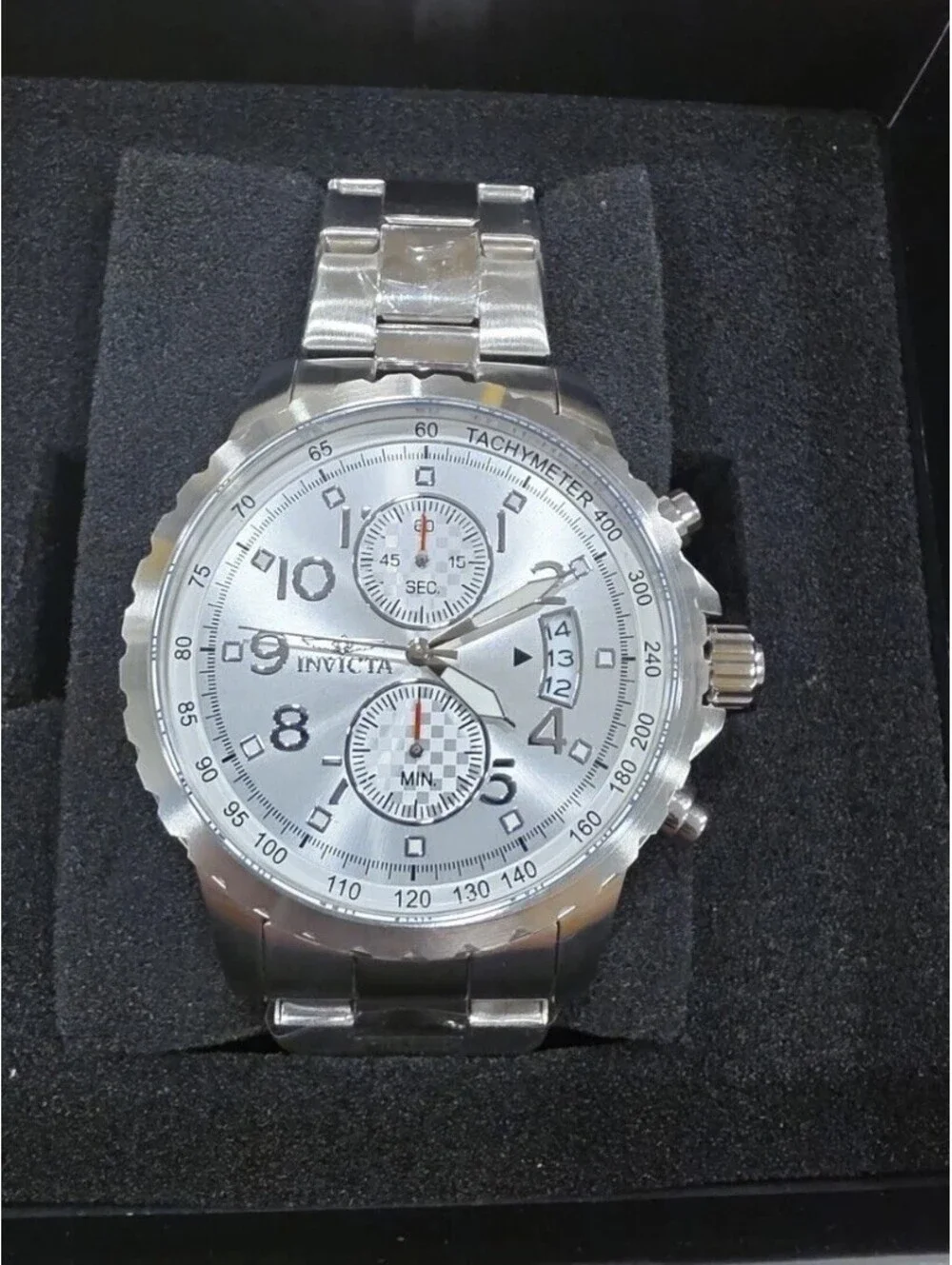 Invicta Specialty Men's Watch - 47mm 69791 Stainless W/Silver Dial New